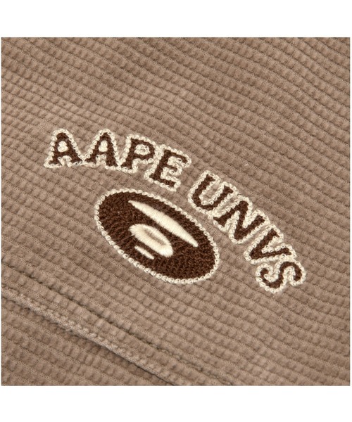AAPE BY A BATHING APE(エーエイプバイアベイシングエイプ)の「AAPE MAIN JACKET(ミリタリージャケット・レディース・ライトブラウン・X-SMALL/XX-SMALL)」の3枚目の写真