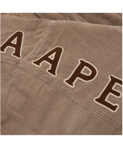 AAPE BY A BATHING APE(エーエイプバイアベイシングエイプ)の「AAPE MAIN JACKET(ミリタリージャケット・レディース・ライトブラウン・X-SMALL/XX-SMALL)」の4枚目の写真