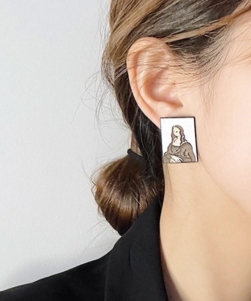 Fun & Daily（ファンアンドデイリー）の「F&D : 1ピース・アートモチーフイヤリング（イヤリング・レディース・その他4/その他1/その他2/その他3・FREE）」の2枚目の写真