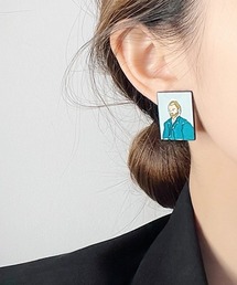 Fun & Daily | F&D : 1ピース・アートモチーフイヤリング(イヤリング)