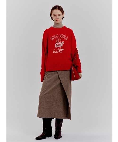 シアーラメタートルネックリブニット（ニット/セーター）｜Mila Owen