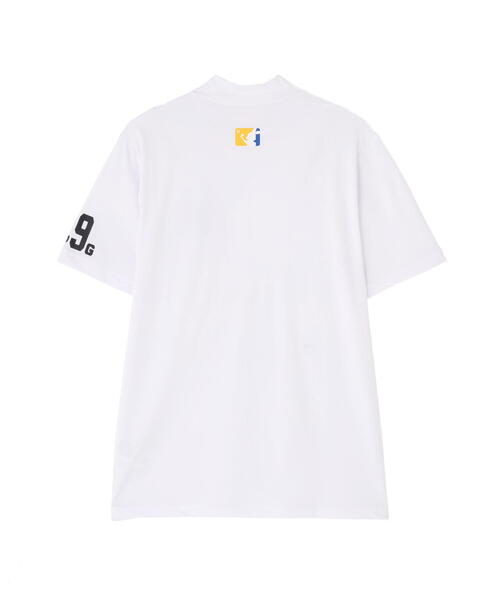 新品 パーリーゲイツ ベアカノコ半袖ハイネックカットソー(6)サイズLL/白 セール】【PEARLY GATES】ベアカノコ半袖ハイネックカットソー（T