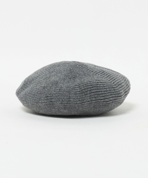 green label relaxing(グリーンレーベルリラクシング)の「ニット ベレー帽(グレー) / キッズ(ハンチング/ベレー帽・キッズ・グレー系・FREE)」の2枚目の写真