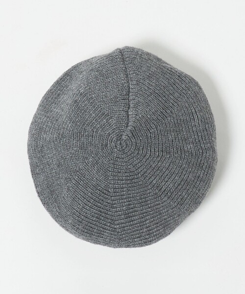 green label relaxing(グリーンレーベルリラクシング)の「ニット ベレー帽(グレー) / キッズ(ハンチング/ベレー帽・キッズ・グレー系・FREE)」の5枚目の写真