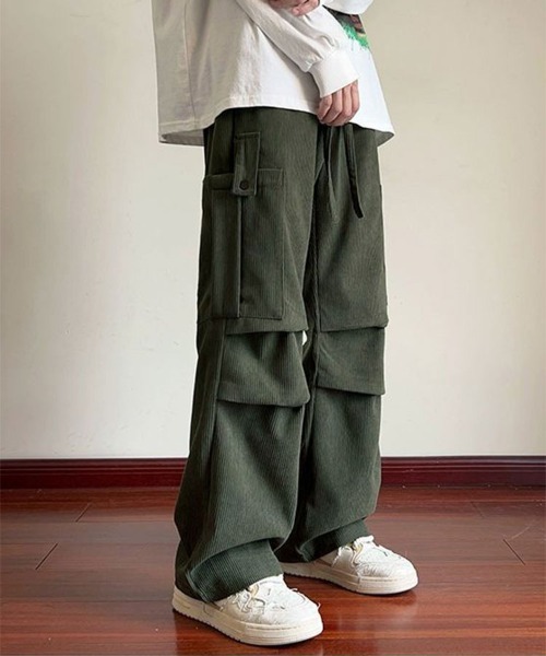 SallyLunn(サリーラン)の「コーデュロイストレートパンツ(その他パンツ・メンズ・グレー/カーキ/ブラック・L/M)」の11枚目の写真