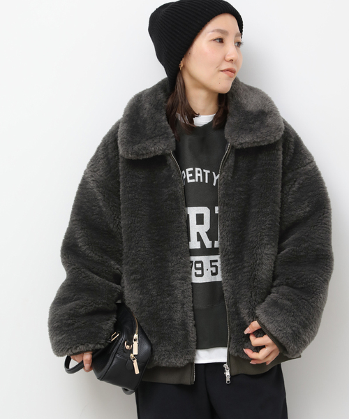 ファーショートブルゾン（その他アウター）｜JOURNAL STANDARD relume