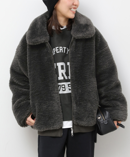 ファーショートブルゾン（その他アウター）｜JOURNAL STANDARD relume