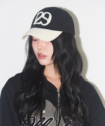 ILLIGO（イリゴ）の「129 Applique Ball Cap Black（キャップ）」