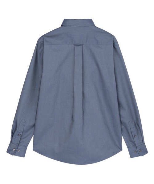 TOKYO SHIRTS(トウキョウシャツ)の「フレンチブルドッグ刺繍 オックスフォードシャツ(シャツ/ブラウス・メンズ・ネイビー・M/L/LL)」の2枚目の写真