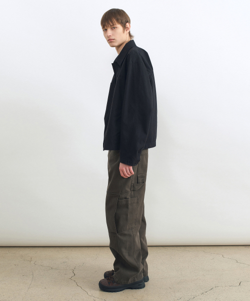 INSILENCE（インサイロンス）の「ウォッシュドコットンジャケット ブラック（ブルゾン・レディース・その他・SMALL/LARGE/MEDIUM）」の3枚目の写真