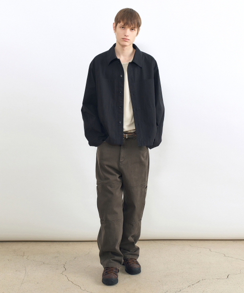INSILENCE（インサイロンス）の「ウォッシュドコットンジャケット ブラック（ブルゾン・レディース・その他・SMALL/LARGE/MEDIUM）」の5枚目の写真