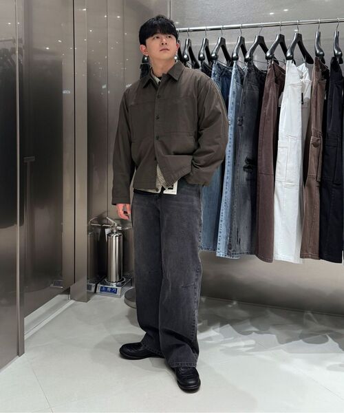 INSILENCE（インサイロンス）の「ウォッシュドコットンジャケット ブラック（ブルゾン・レディース・その他・SMALL/LARGE/MEDIUM）」の7枚目の写真