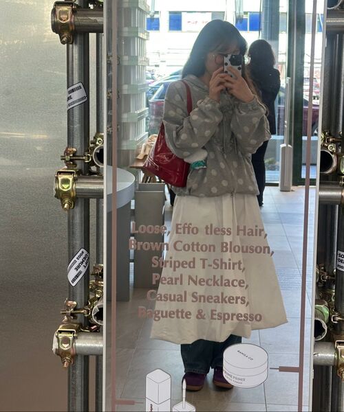 MILLO WOMEN（ミロウーマン）の「バルーンシャーリングマキシスカート[ホワイト]（スカート・レディース・その他・SMALL/MEDIUM）」の9枚目の写真