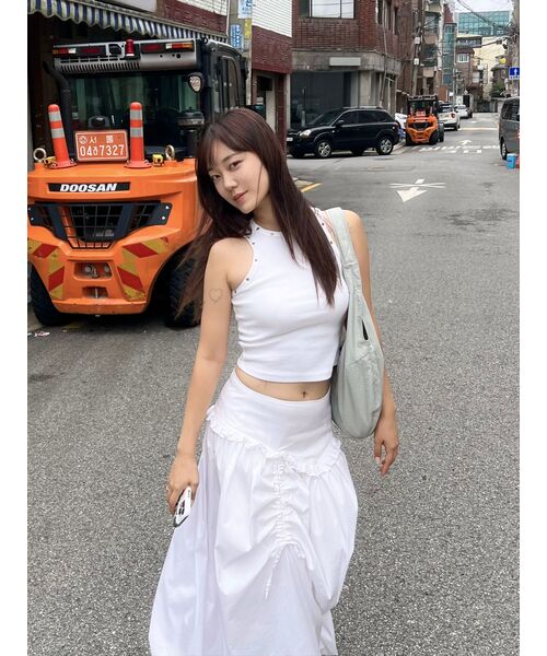 MILLO WOMEN（ミロウーマン）の「バルーンシャーリングマキシスカート[ホワイト]（スカート・レディース・その他・SMALL/MEDIUM）」の15枚目の写真