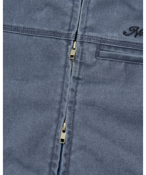 NOMANUAL(NOMANUAL)の「WASHED WORK JACKET - WASHED NAVY(ミリタリージャケット・レディース・その他・MEDIUM/LARGE/X-LARGE)」の6枚目の写真