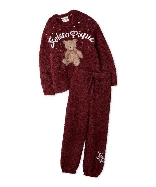 ONLINE限定】【HOLIDAY】ジェラートスノーベアジャガードプルオーバー