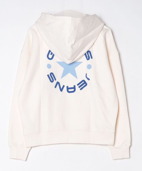 GUESS JEANS(ゲスジーンズ)の「GUESS JEANS Hood Os Star Sweat パーカー(パーカー・レディース・ホワイト系その他/ライトパープル・SMALL/MEDIUM/X-SMALL/LARGE)」の7枚目の写真