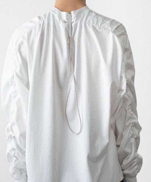 VEIN (ヴェイン)の「100/3 スエードジャージー ベッセル L/S TEE / 100/3 SUEDE JERSEY VESSEL L/S TEE(Tシャツ/カットソー・メンズ・ホワイト/ブラック・1/3/2)」の1枚目の写真