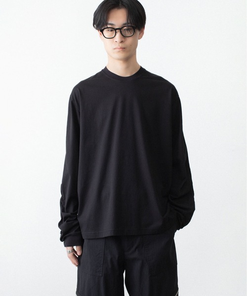 VEIN (ヴェイン)の「100/3 スエードジャージー ベッセル L/S TEE / 100/3 SUEDE JERSEY VESSEL L/S TEE(Tシャツ/カットソー・メンズ・ホワイト/ブラック・1/3/2)」の20枚目の写真