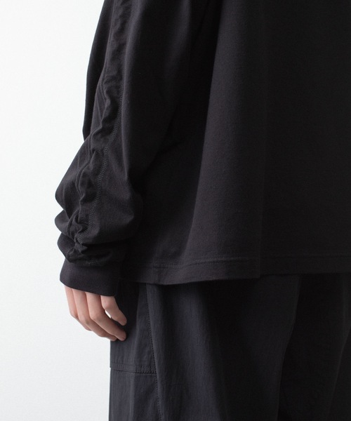 VEIN (ヴェイン)の「100/3 スエードジャージー ベッセル L/S TEE / 100/3 SUEDE JERSEY VESSEL L/S TEE(Tシャツ/カットソー・メンズ・ホワイト/ブラック・1/3/2)」の16枚目の写真