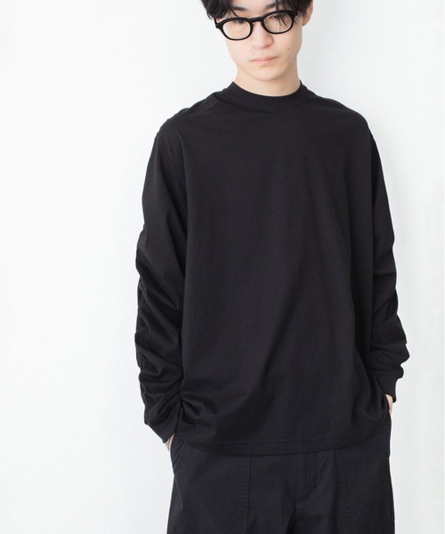 VEIN (ヴェイン)の「100/3 スエードジャージー ベッセル L/S TEE / 100/3 SUEDE JERSEY VESSEL L/S TEE(Tシャツ/カットソー・メンズ・ホワイト/ブラック・1/3/2)」の10枚目の写真