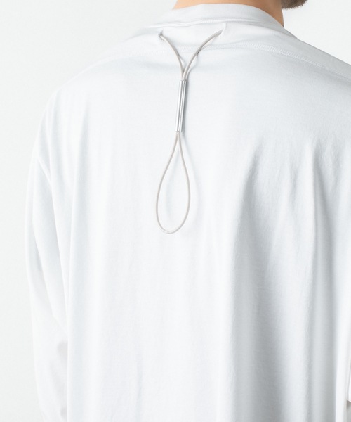 VEIN (ヴェイン)の「100/3 スエードジャージー ヴェゼル L/S TEE / 100/3 SUEDE JERSEY VESSEL L/S TEE(Tシャツ/カットソー・メンズ・ホワイト/ブラック・1/3/2)」の8枚目の写真