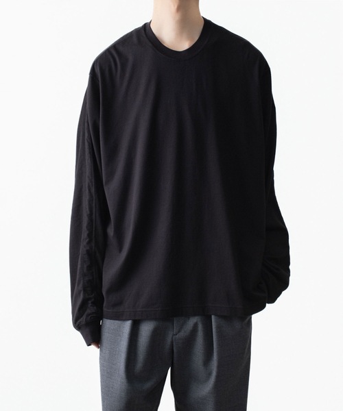 VEIN (ヴェイン)の「100/3 スエードジャージー ヴェゼル L/S TEE / 100/3 SUEDE JERSEY VESSEL L/S TEE(Tシャツ/カットソー・メンズ・ホワイト/ブラック・1/3/2)」の13枚目の写真
