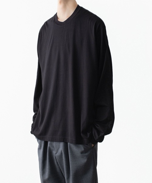 VEIN (ヴェイン)の「100/3 スエードジャージー ヴェゼル L/S TEE / 100/3 SUEDE JERSEY VESSEL L/S TEE(Tシャツ/カットソー・メンズ・ホワイト/ブラック・1/3/2)」の14枚目の写真