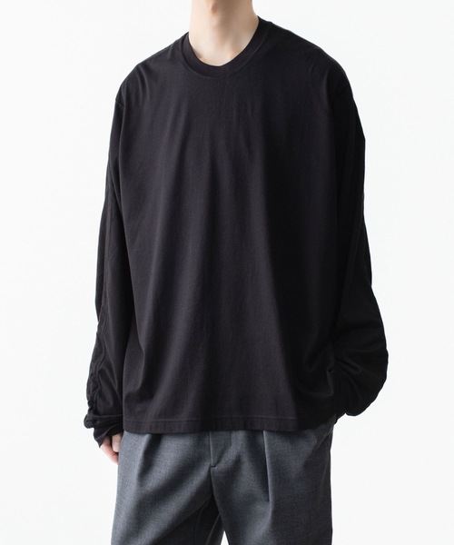 VEIN (ヴェイン)の「100/3 スエードジャージー ヴェゼル L/S TEE / 100/3 SUEDE JERSEY VESSEL L/S TEE(Tシャツ/カットソー・メンズ・ホワイト/ブラック・1/3/2)」の22枚目の写真