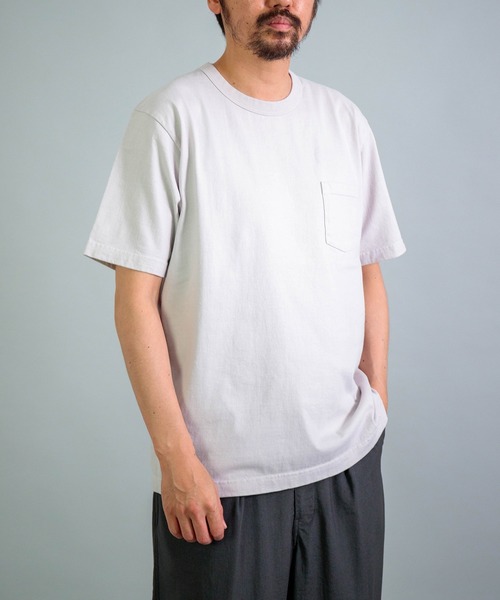 OMNIGOD（オムニゴッド）の「[ OMNIGOD mens / オムニゴッド ] 天竺 ショートスリーブポケットチューブTシャツ（Tシャツ/カットソー・メンズ・ホワイト/シルバー/コバルトブルー・2/4/3）」の7枚目の写真