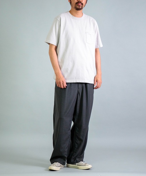 OMNIGOD（オムニゴッド）の「[ OMNIGOD mens / オムニゴッド ] 天竺 ショートスリーブポケットチューブTシャツ（Tシャツ/カットソー・メンズ・ホワイト/シルバー/コバルトブルー・2/4/3）」の22枚目の写真