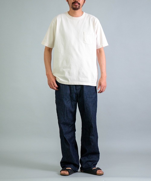 OMNIGOD（オムニゴッド）の「[ OMNIGOD mens / オムニゴッド ] 天竺 ショートスリーブポケットチューブTシャツ（Tシャツ/カットソー・メンズ・ホワイト/シルバー/コバルトブルー・2/4/3）」の17枚目の写真