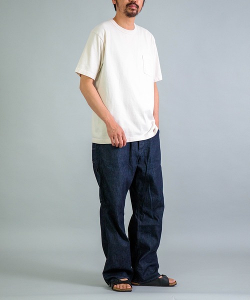 OMNIGOD（オムニゴッド）の「[ OMNIGOD mens / オムニゴッド ] 天竺 ショートスリーブポケットチューブTシャツ（Tシャツ/カットソー・メンズ・ホワイト/シルバー/コバルトブルー・2/4/3）」の18枚目の写真