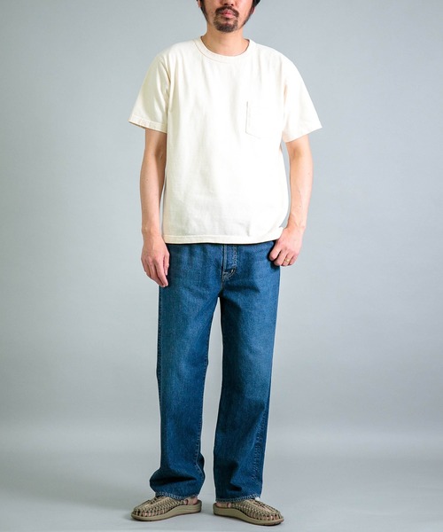 OMNIGOD（オムニゴッド）の「[ OMNIGOD mens / オムニゴッド ] 天竺 ショートスリーブポケットチューブTシャツ（Tシャツ/カットソー・メンズ・ホワイト/シルバー/コバルトブルー・2/4/3）」の19枚目の写真