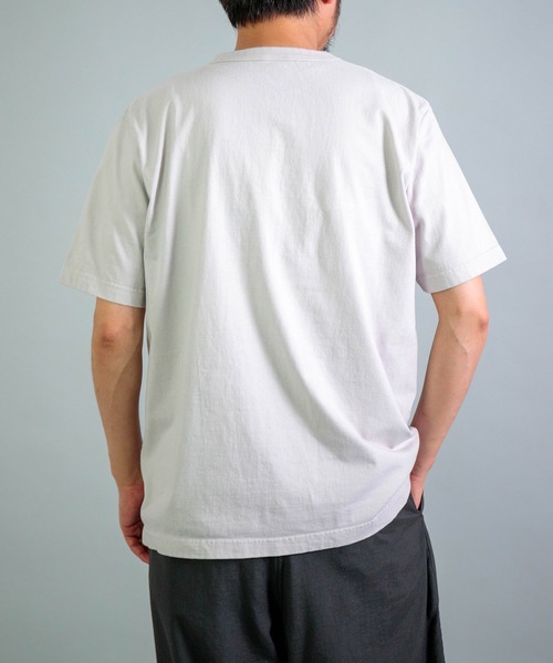 OMNIGOD（オムニゴッド）の「[ OMNIGOD mens / オムニゴッド ] 天竺 ショートスリーブポケットチューブTシャツ（Tシャツ/カットソー・メンズ・ホワイト/シルバー/コバルトブルー・2/4/3）」の11枚目の写真