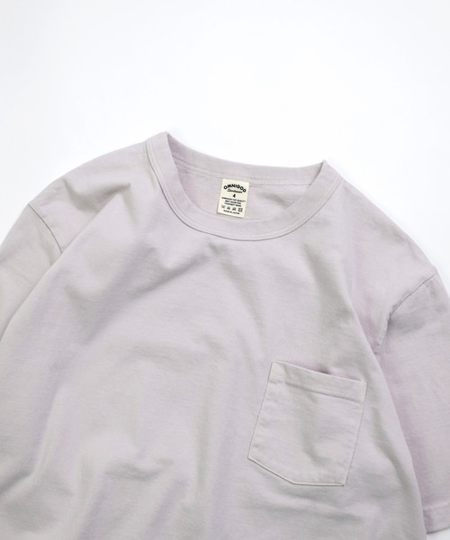 OMNIGOD（オムニゴッド）の「[ OMNIGOD mens / オムニゴッド ] 天竺 ショートスリーブポケットチューブTシャツ（Tシャツ/カットソー・メンズ・ホワイト/シルバー/コバルトブルー・2/4/3）」の15枚目の写真