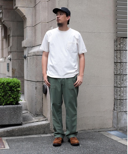 OMNIGOD（オムニゴッド）の「[ OMNIGOD mens / オムニゴッド ] 天竺 ショートスリーブポケットチューブTシャツ（Tシャツ/カットソー・メンズ・ホワイト/シルバー/コバルトブルー・2/4/3）」の5枚目の写真