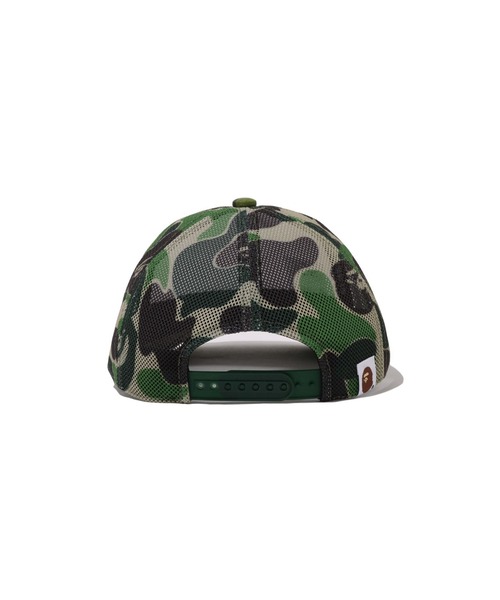 A BATHING APE（アベイシングエイプ）の「ABC CAMO CRYSTAL STONE MESH CAP（キャップ・レディース・ピンク/グリーン/ブルー・FREE）」の7枚目の写真