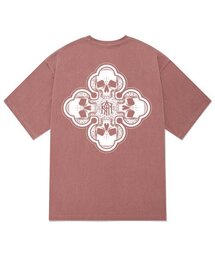 KTPP0127 スカルダン322 ピグメント半袖Tシャツ - ピンク