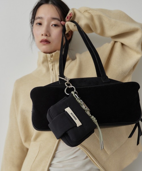 HANNE（アン）の「コンパクトポーチチャーム（ポーチ・レディース・ブラウン/ブラック・FREE）」の9枚目の写真