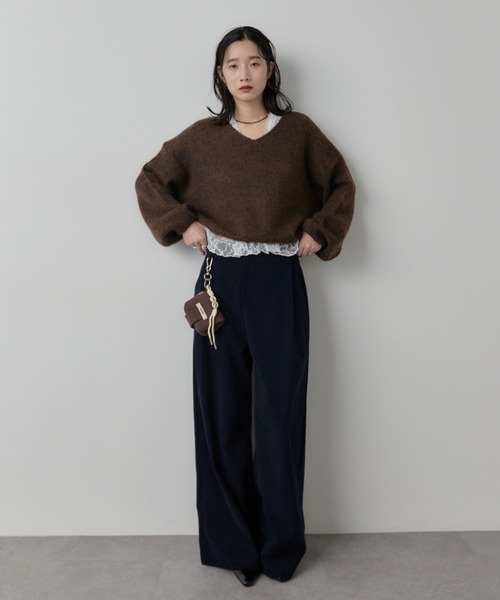 HANNE（アン）の「コンパクトポーチチャーム（ポーチ・レディース・ブラウン/ブラック・FREE）」の8枚目の写真