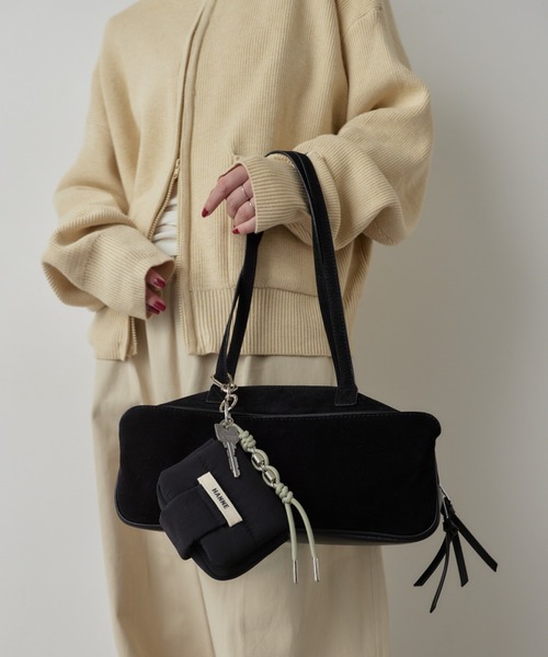 HANNE（アン）の「コンパクトポーチチャーム（ポーチ・レディース・ブラウン/ブラック・FREE）」の13枚目の写真