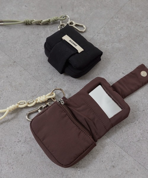 HANNE（アン）の「コンパクトポーチチャーム（ポーチ・レディース・ブラウン/ブラック・FREE）」の19枚目の写真