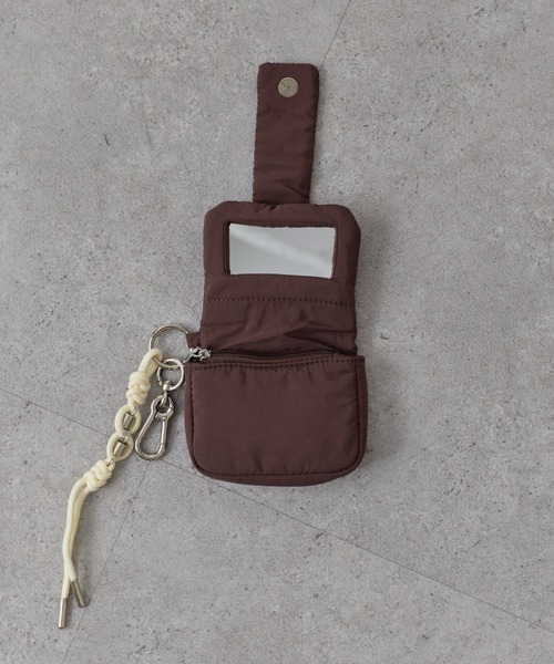HANNE（アン）の「コンパクトポーチチャーム（ポーチ・レディース・ブラウン/ブラック・FREE）」の20枚目の写真