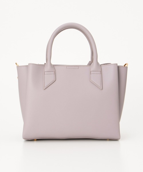 Honeys(ハニーズ)の「リボン風ハンドバッグ(ハンドバッグ・レディース・ブラック/ライトグレー/ライトブラウン/ラベンダー・FREE)」の19枚目の写真