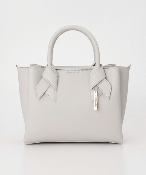 Honeys(ハニーズ)の「リボン風ハンドバッグ(ハンドバッグ・レディース・ブラック/ライトグレー/ライトブラウン/ラベンダー・FREE)」の21枚目の写真