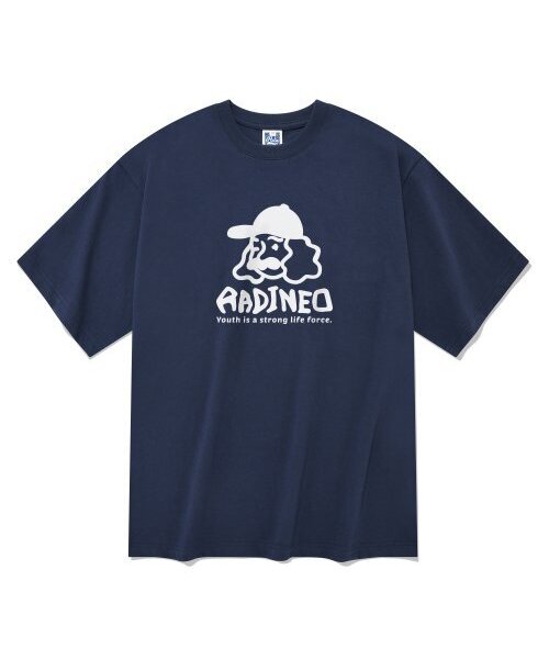 RADINEO(ラディネオ)の「ラディ ヨン 半袖Tシャツ ネイビー(Tシャツ/カットソー・メンズ・その他・LARGE/MEDIUM/SMALL/X-LARGE)」の1枚目の写真