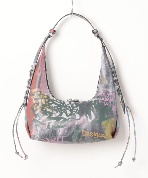 Desigual（デシグアル）の「グラフィティ風アートプリント ミニハンドショルダーバッグ（ショルダーバッグ・レディース・マルチ・FREE）」の2枚目の写真