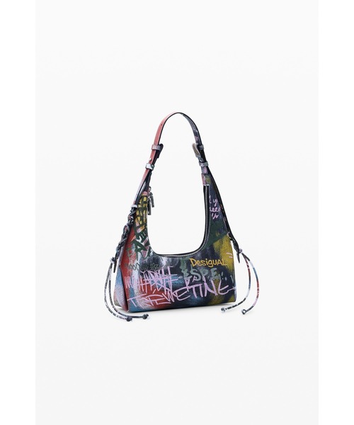 Desigual（デシグアル）の「グラフィティ風アートプリント ミニハンドショルダーバッグ（ショルダーバッグ・レディース・マルチ・FREE）」の6枚目の写真
