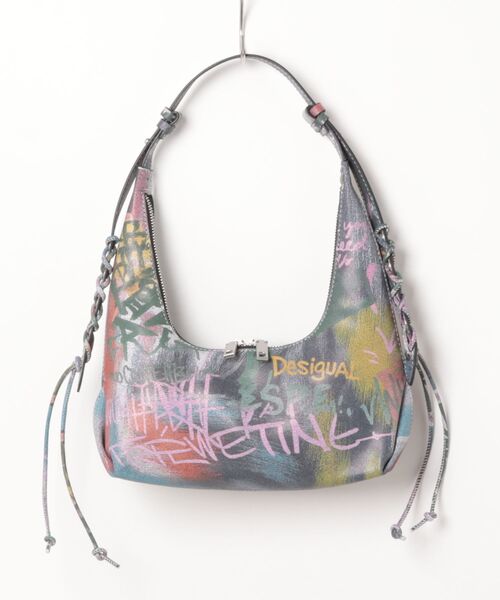 Desigual（デシグアル）の「グラフィティ風アートプリント ミニハンドショルダーバッグ（ショルダーバッグ・レディース・マルチ・FREE）」の10枚目の写真